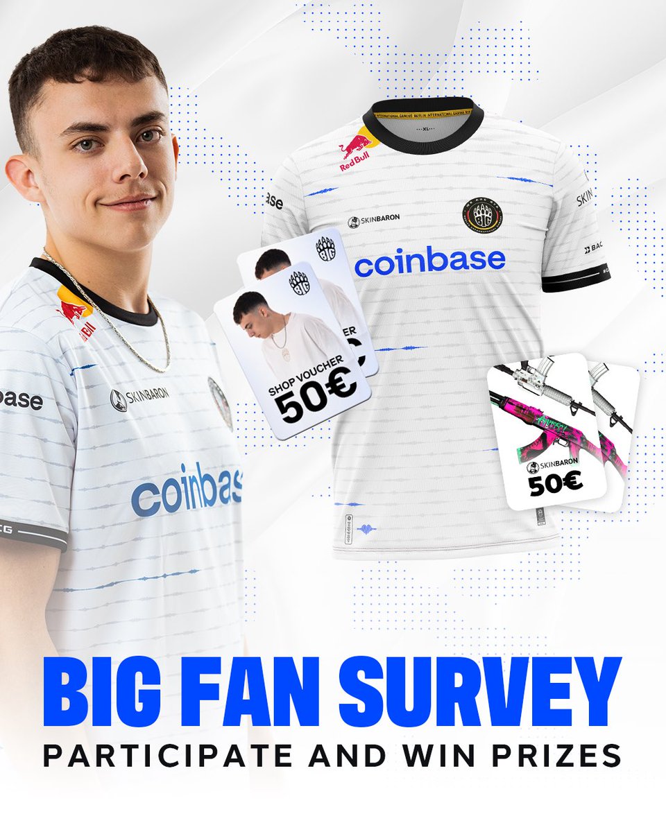 We wanna know what you think 💭 📄 Tell us by taking part in our BIG survey and secure your chance to win some awesome prizes! 🎁 🔗 forms.gle/SM49gJGEyhh8xg… The survey is running until the 2nd of April!