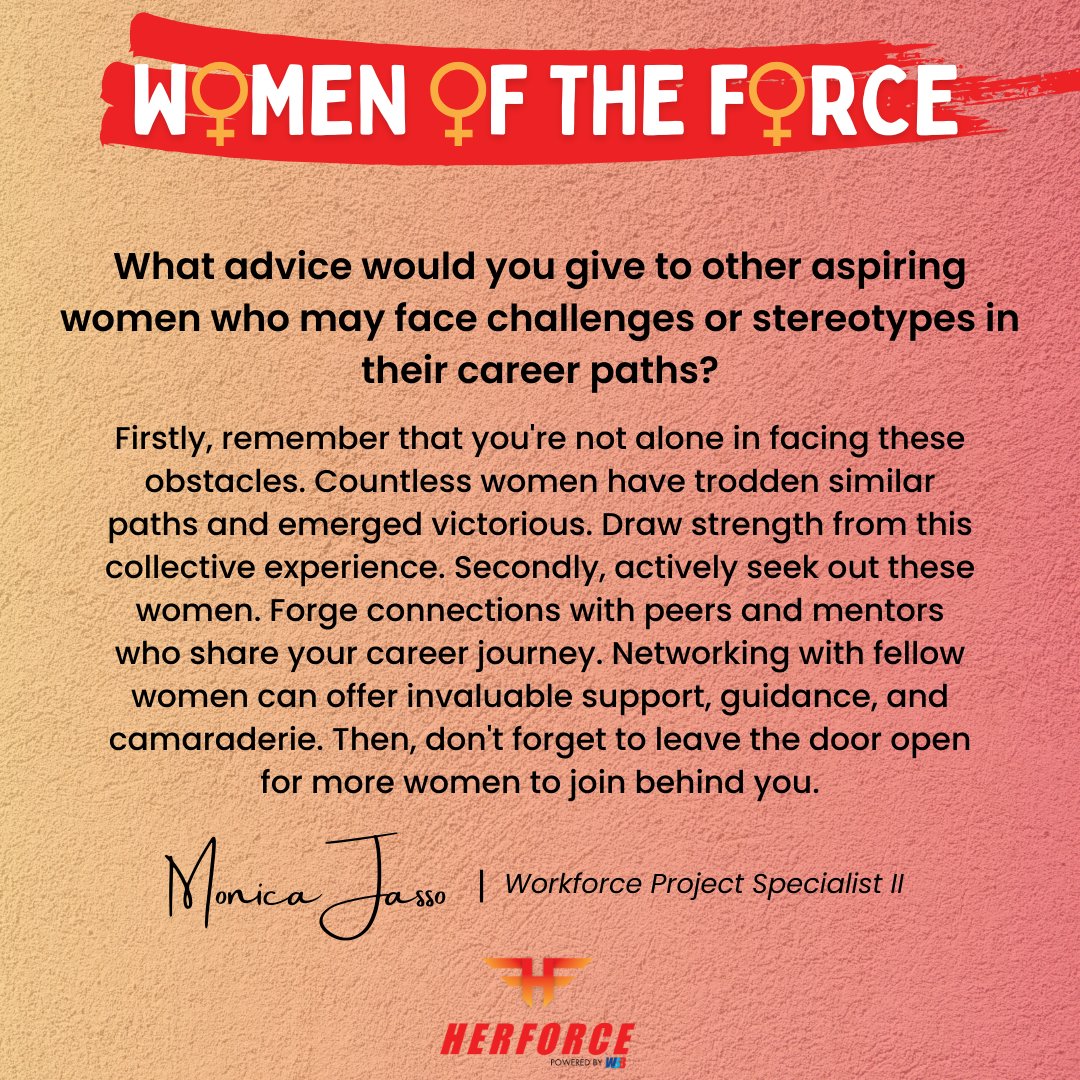 For Women’s History Month and beyond, we're proud to spotlight remarkable women within our organization who inspire us daily with their achievements and contributions. Thank you to Monica for your heartfelt answers!