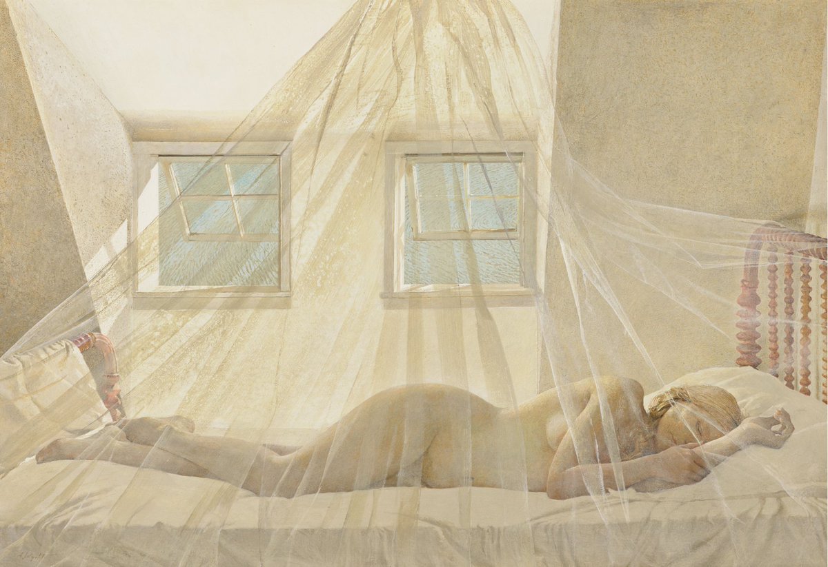 Andrew Wyeth, Day Dream, 1980.