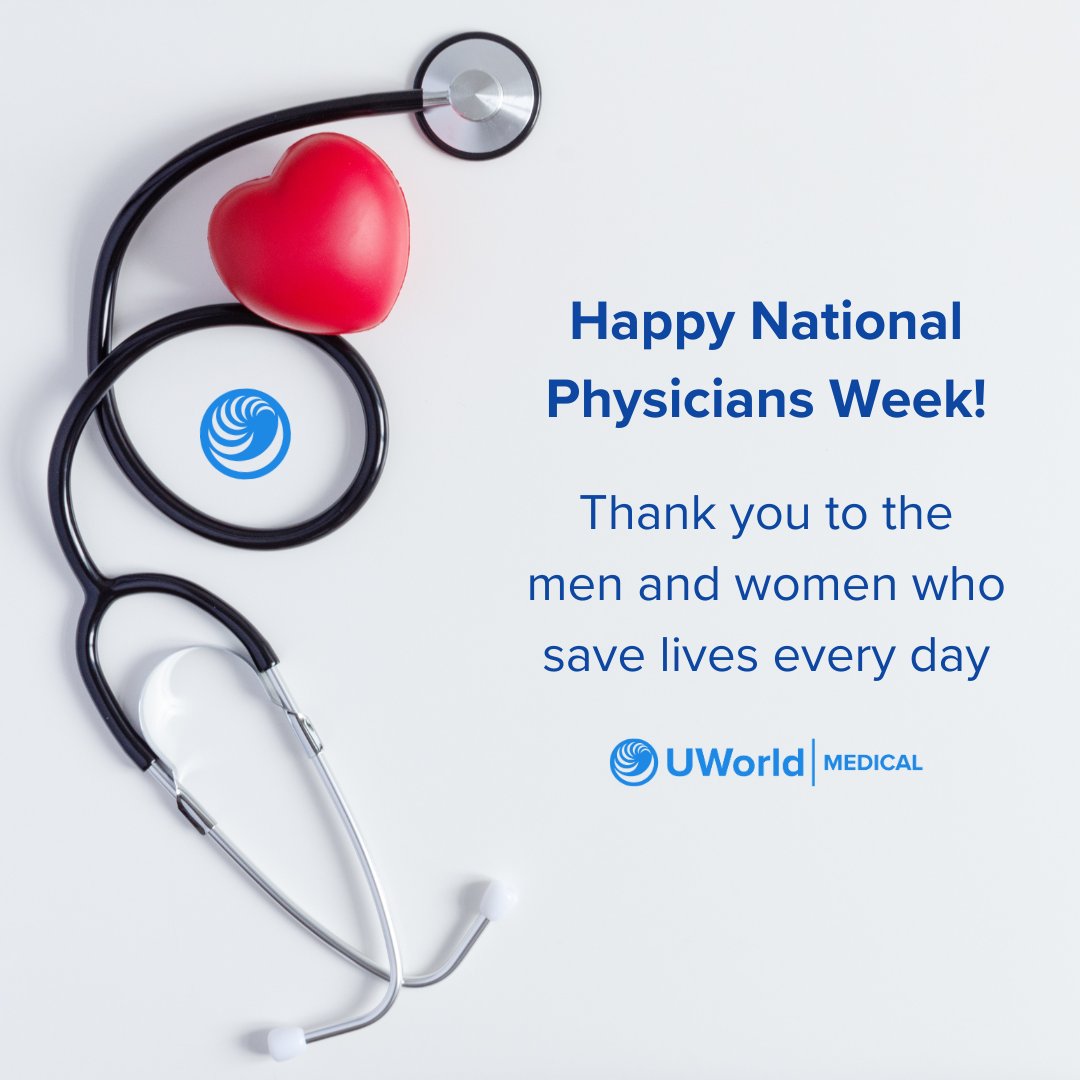 Happy National Physicians Week! This week, we celebrate the incredible men and women who dedicate their lives to saving others. Thank you for your unwavering commitment and compassion. #NationalPhysiciansWeek #HealthcareHeroes