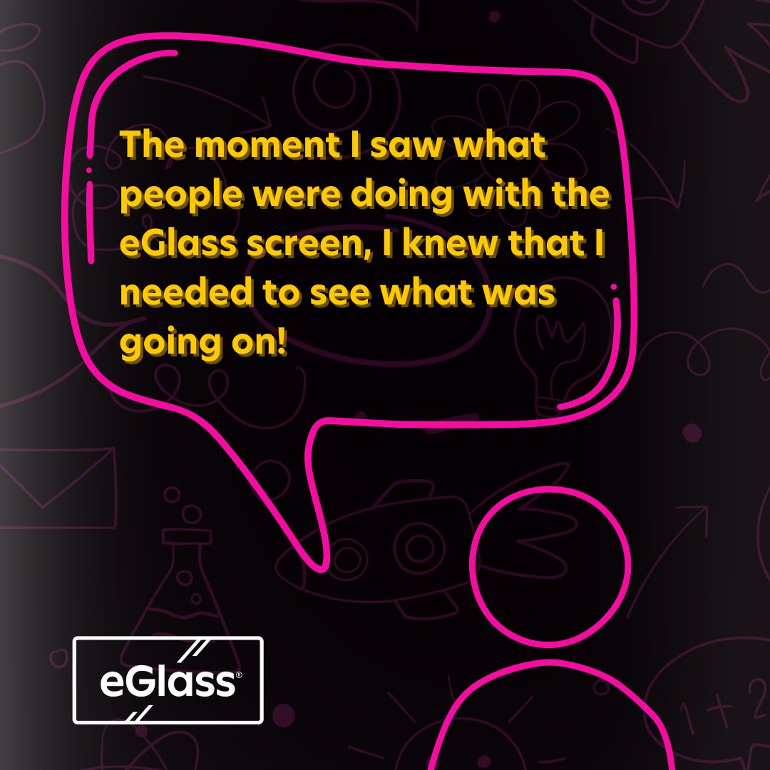 Draw your students into your lessons with eGlass and make all that hard work in your lesson planning worth it! 

When the lesson is front and center and your eyes are on them, it’s hard for the students to zone out!

#edtech #education #teachertwitter #edchat #mathchat #educhat
