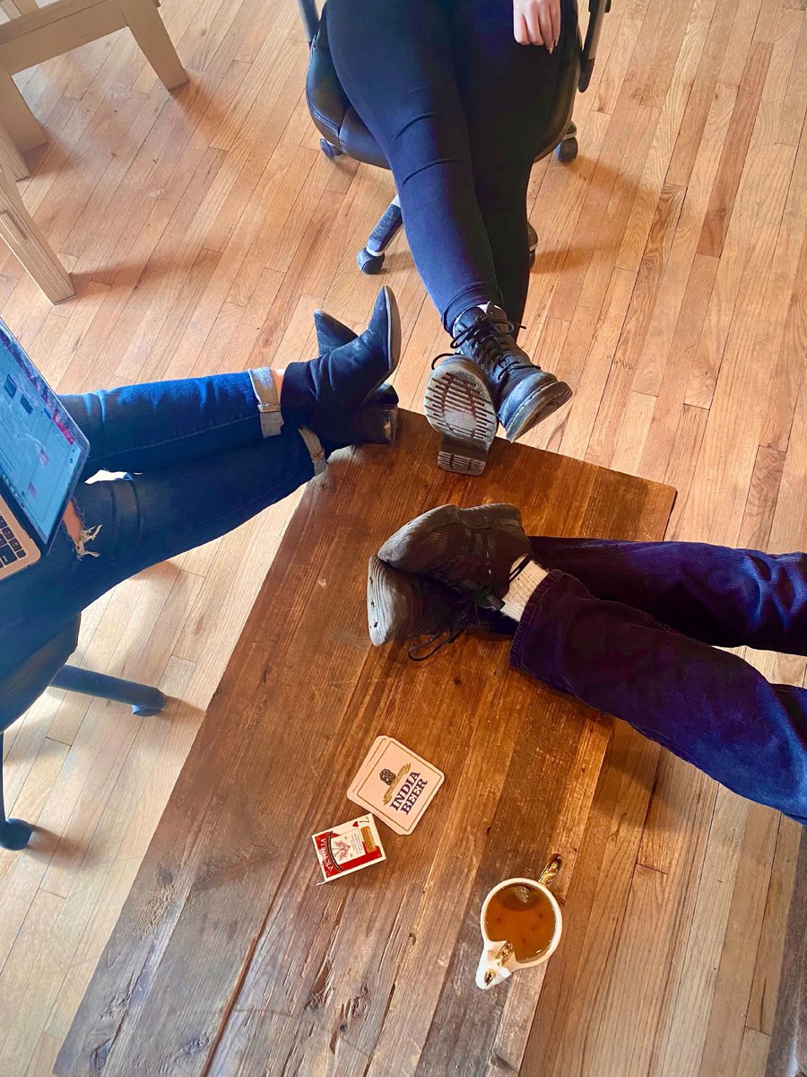 When your creative brief session is accidentally photogenic...