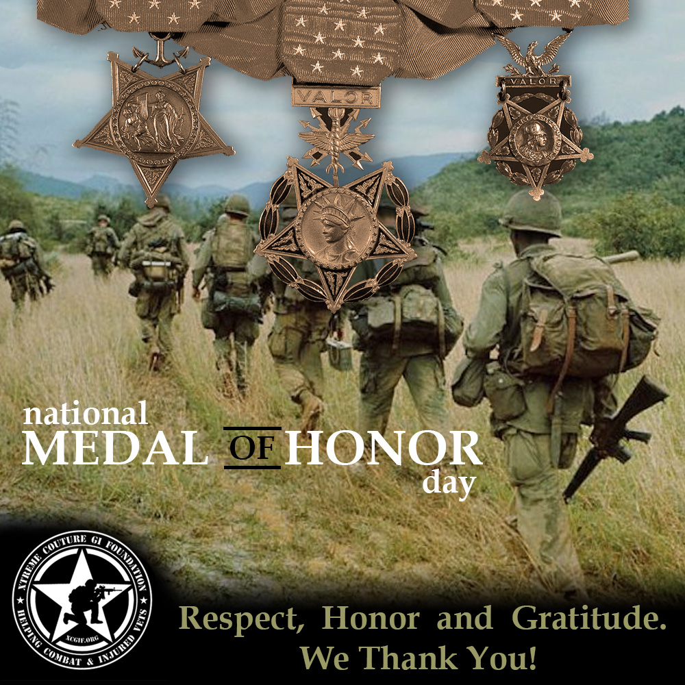 🎖️ Honoring the brave and the selfless on #MedalOfHonorDay! Today, we pay tribute to those who have gone above and beyond the call of duty to defend our freedoms and protect others. Your courage and sacrifice inspire us all. Thank you for your service! #Heroes #MedalOfHonor