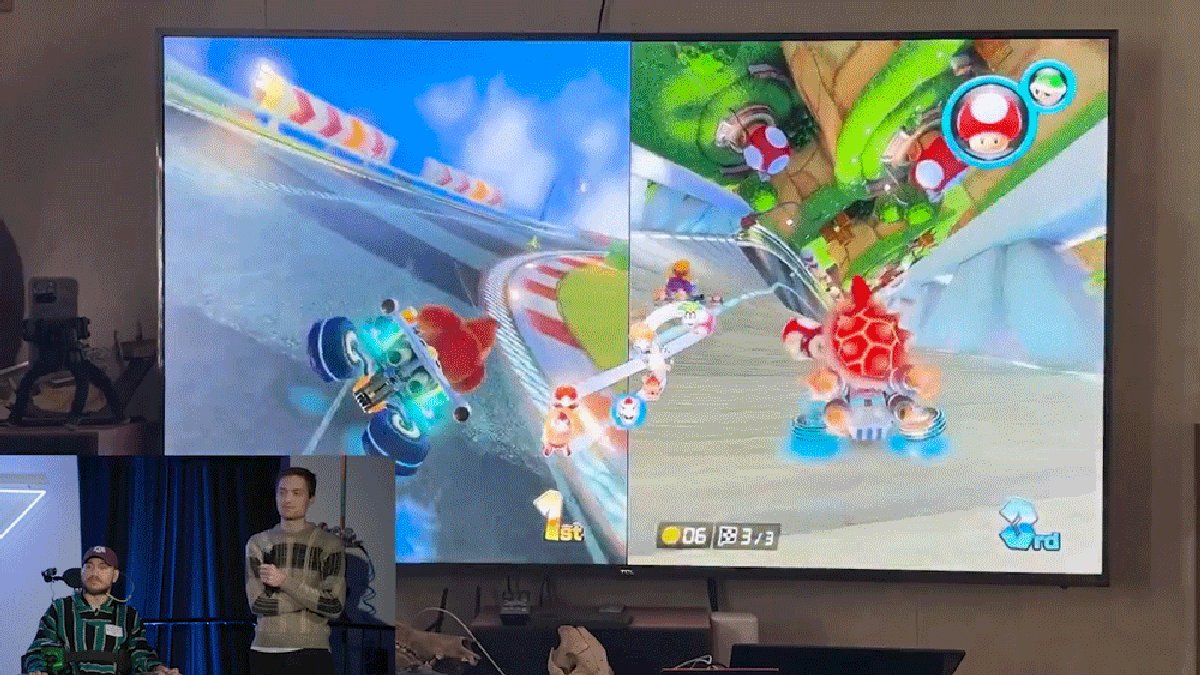 OreBobby's tweet image. Neuralink Patient Shows Off His Sick Mind-Controlled Mario Kart Racing Skills jalopnik.com/neuralink-pati… #neuralink #humancomputerinteraction