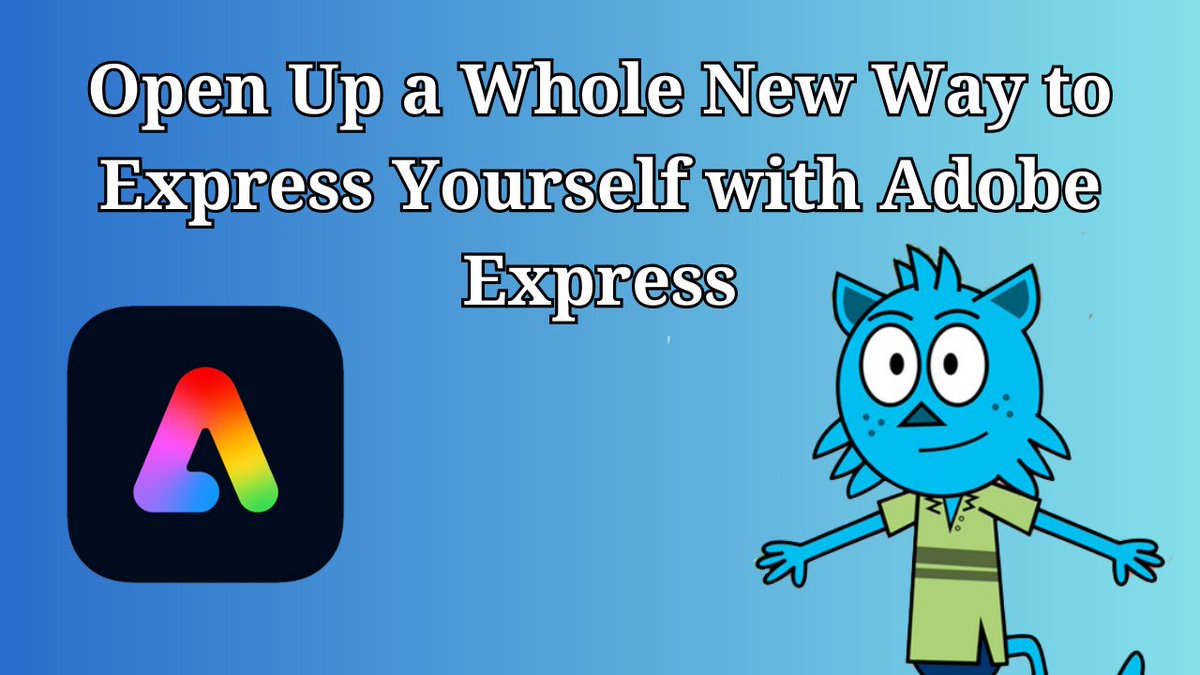 🚨New Blog Post🚨 Open Up a Whole New Way to Express Yourself with Adobe Express takingabyteoutofedtech.com/open-up-a-whol… #edtech #AdobeExpress #education