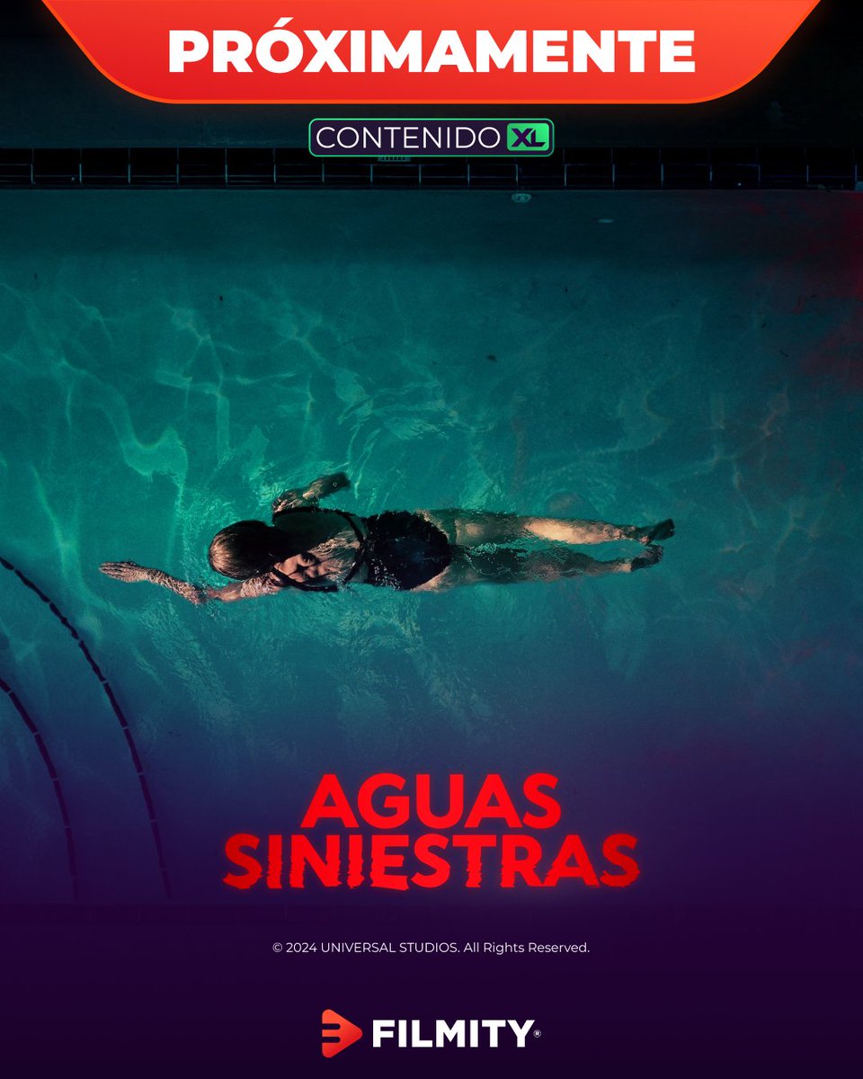 Le temerás a todo lo que está bajo el agua 🏊🏻‍♂️

🔜 Aguas siniestras llega en abril a Filmity

#Terror #WyattRussel #KerryCondon #NightSwim
#AguasSiniestras #Estrenos2024 #Peliculas