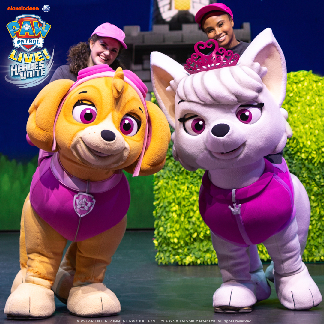 🐾 Skye and Sweetie are excited to see you and your kids at @PAWPatrolLive “Heroes Unite” at the Brandt Centre on May 4 - 5! 🎟️ Get tickets for your family today - ticketmaster.ca/artist/2734991 #PAWPatrolLive #REALDistrict #SeeYQR