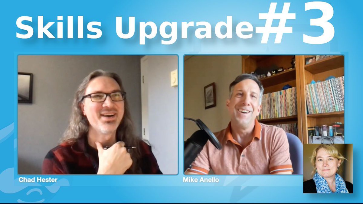 ICYMI: over the past few weeks I’ve been mentoring Chad Hester in #drupal 10 development via a Talking Drupal @talkingdrupal podcast miniseries called “Skills Upgrade”. Episode 3 is out now: 

buff.ly/3vwAkUm