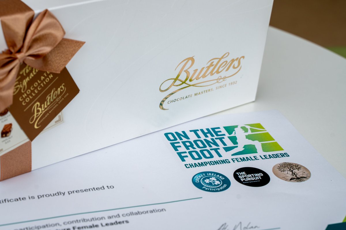 ♀️ On Saturday, we hosted our brilliant #OntheFrontFoot #FemaleLeaders graduation event @SportIreland 🙌 Congratulations to our wonderful participants, speakers & returning Alumni - what an amazing support network! 🤝 Thank you @ButlersChocs for the gifts #WomenInSportIRE