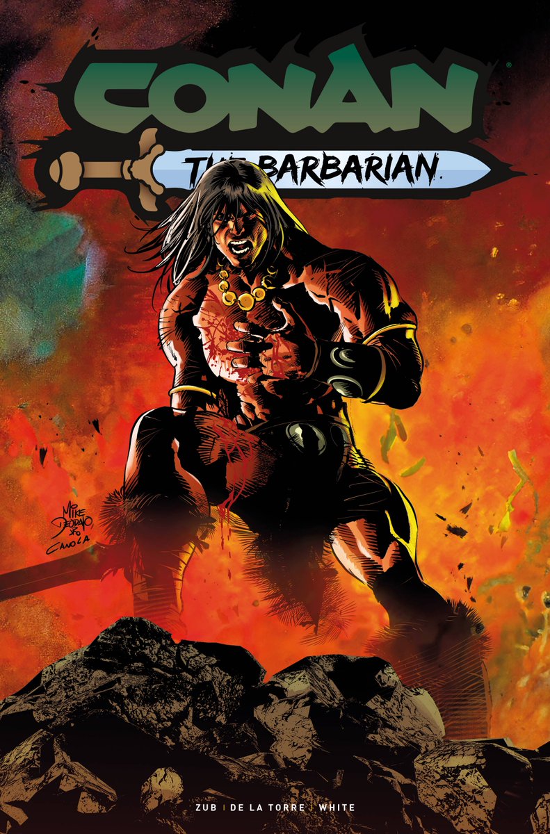 #COMICBOOKPREVIEW: CONAN THE BARBARIAN #9 by #JimZub, #RobertoDeLaTorre, #DeanWhite & more... from @ComicsTitan. #comics #comicbooks ow.ly/74EP50R0w8z