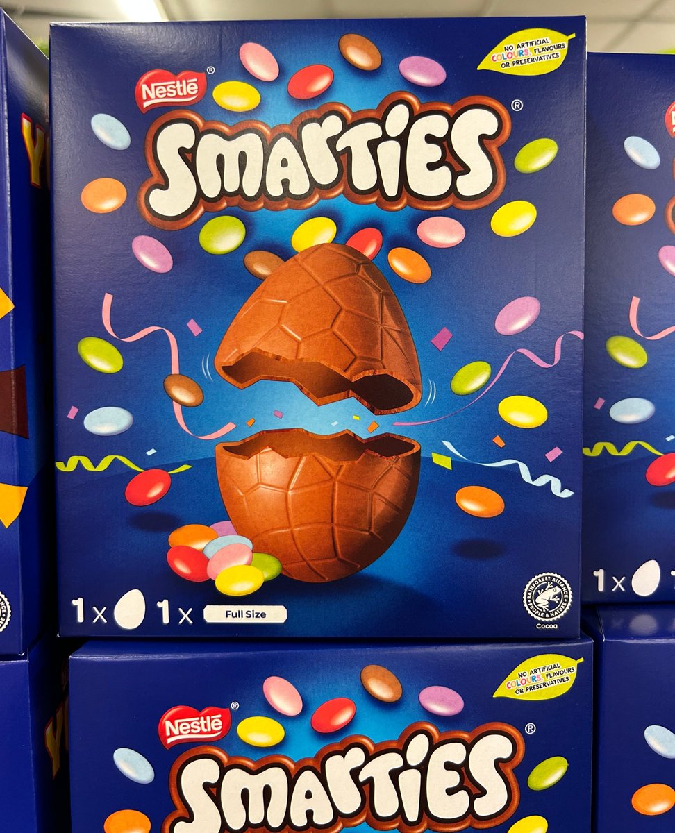 NOT LONG to go now until the Easter Bunny comes, yay!🐰🍫
We've still got plenty of Easter eggs left, so it's not too late to grab your favourites!

💬 Tell us what one you'd love in the comments!

🏷 £4.49 each