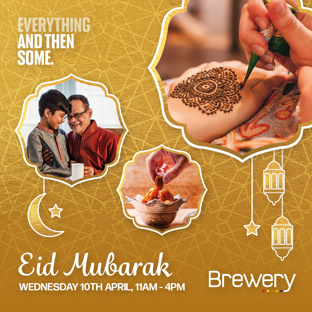 We’re excited to announce that we will be celebrating Eid this year with free activities and giveaways. 🗓 Wednesday 10th April ⏰ Free sweets from 11am | Henna artists 11am - 4pm Find out more here: ow.ly/BiV050R1jno