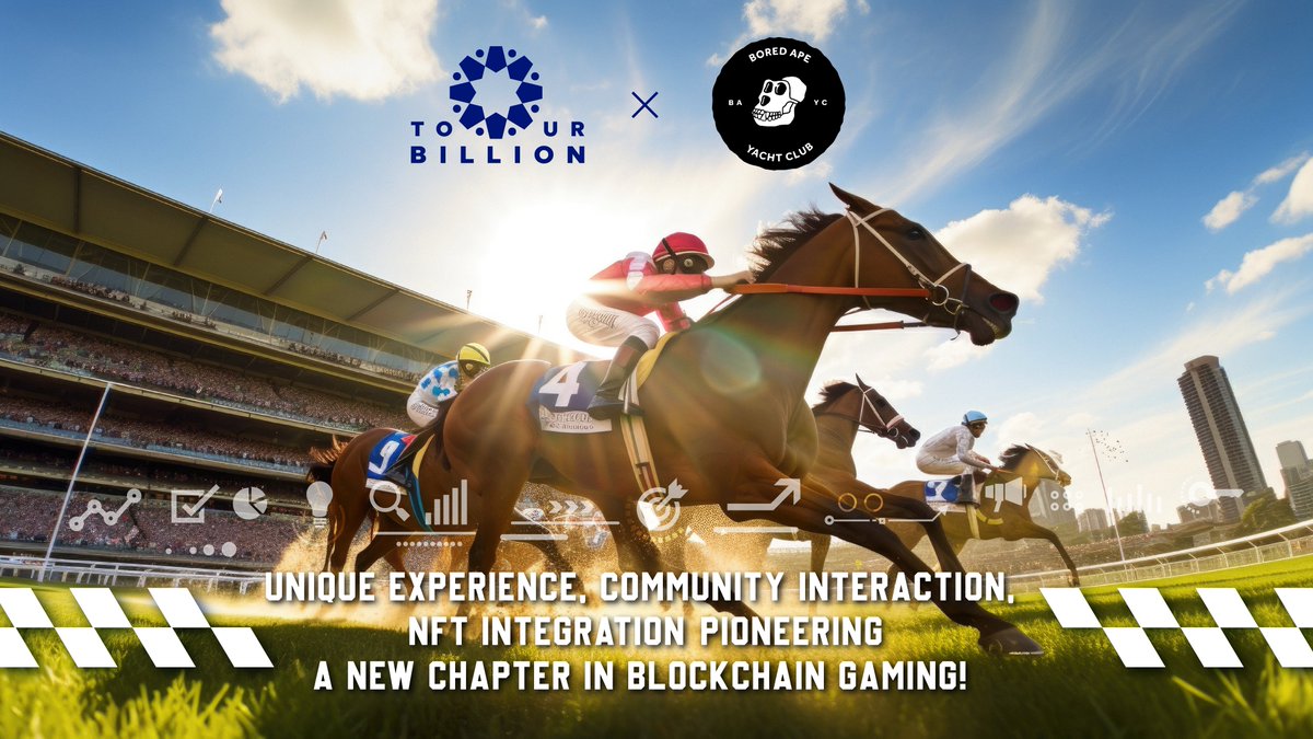 🏁🐎 Gallop into the future with #TBCGameFi! Where unique experiences meet community interaction and NFT integration, pioneering a new chapter in blockchain gaming. 🎮✨ 
#InnovateAndRace #GameFi #LaunchPad #TourBillion #NFTGame