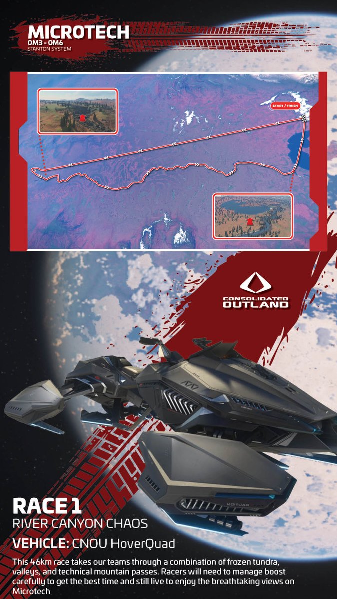 ATMOesports's tweet image. This Saturday,🗓️ March 30th, System 7 takes over Microtech with a doubleheader!

Race #1 - River Canyon Chaos 🌲
Race #2 - Cold Snap Speedway ❄️

Get ready for some intense Gravlev racing action as these competitors try to put their first points on the leaderboard!