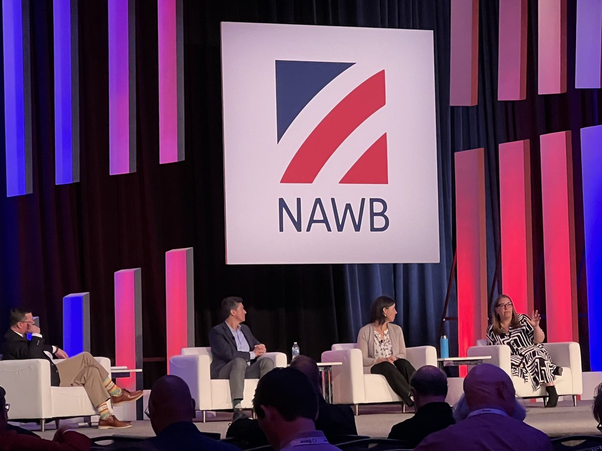 Insightful convo w/ Sarah Miller, principal adviser for Community & Econ Development for @AtlantaFed She explained we keep asking what employers needs which is important, but we have very little data and understanding about what employees want. @WorkforceInvest #NAWBFORUM2024