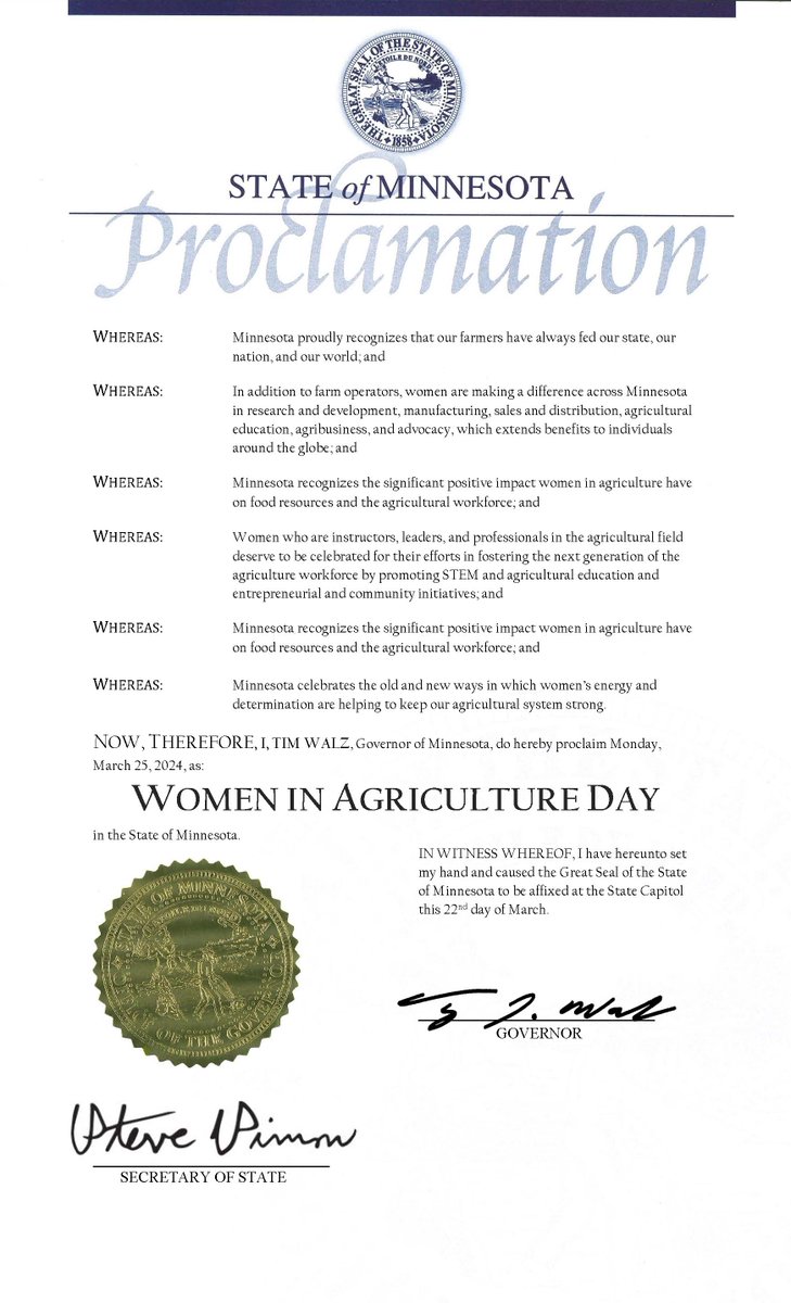 Minnesota’s farmers, ranchers, and producers are the heart and soul of this state – and that includes the women shaping the future of ag.
