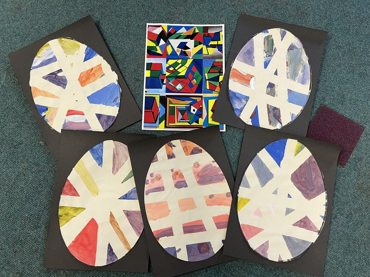 We celebrated school Maths Day by combining Maths, Art and Easter. What shapes will you find? @CastleBatchPSA @mrstayloryr5 @mrchambersyr5