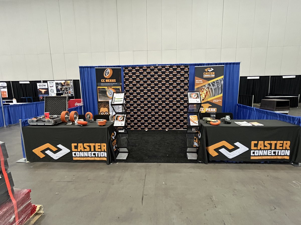 Join Eric Hassen, Keisha Puckett and Anthony Palmeri this week at Applied Ergonomics Conference booth 415 for the best in caster solutions!