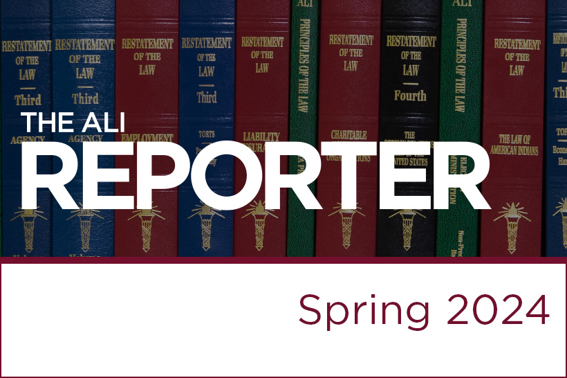 The latest edition of The ALI Reporter is now available. bit.ly/3TUaBPq