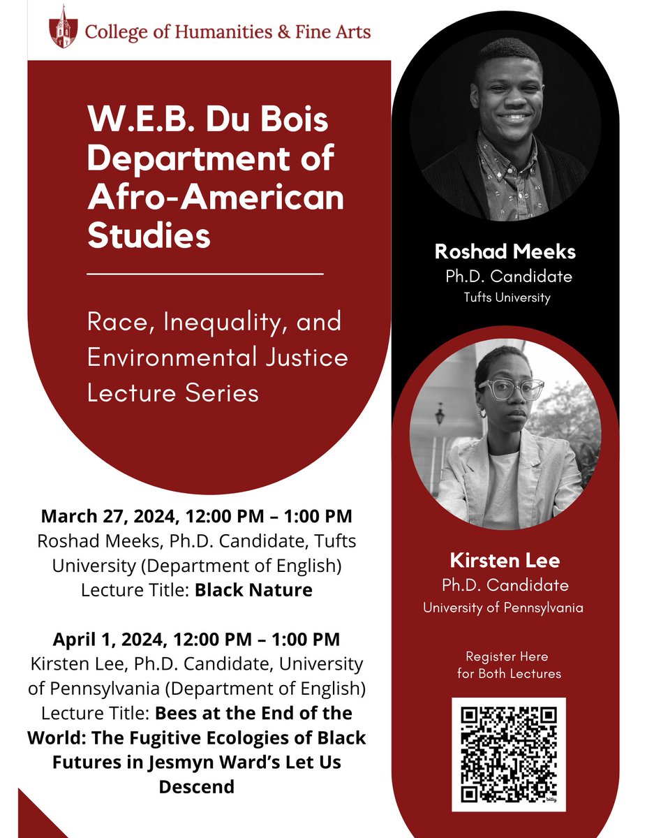 W. E. B. Du Bois Dept. of Afro American Studies (@umassafroam) on Twitter photo 