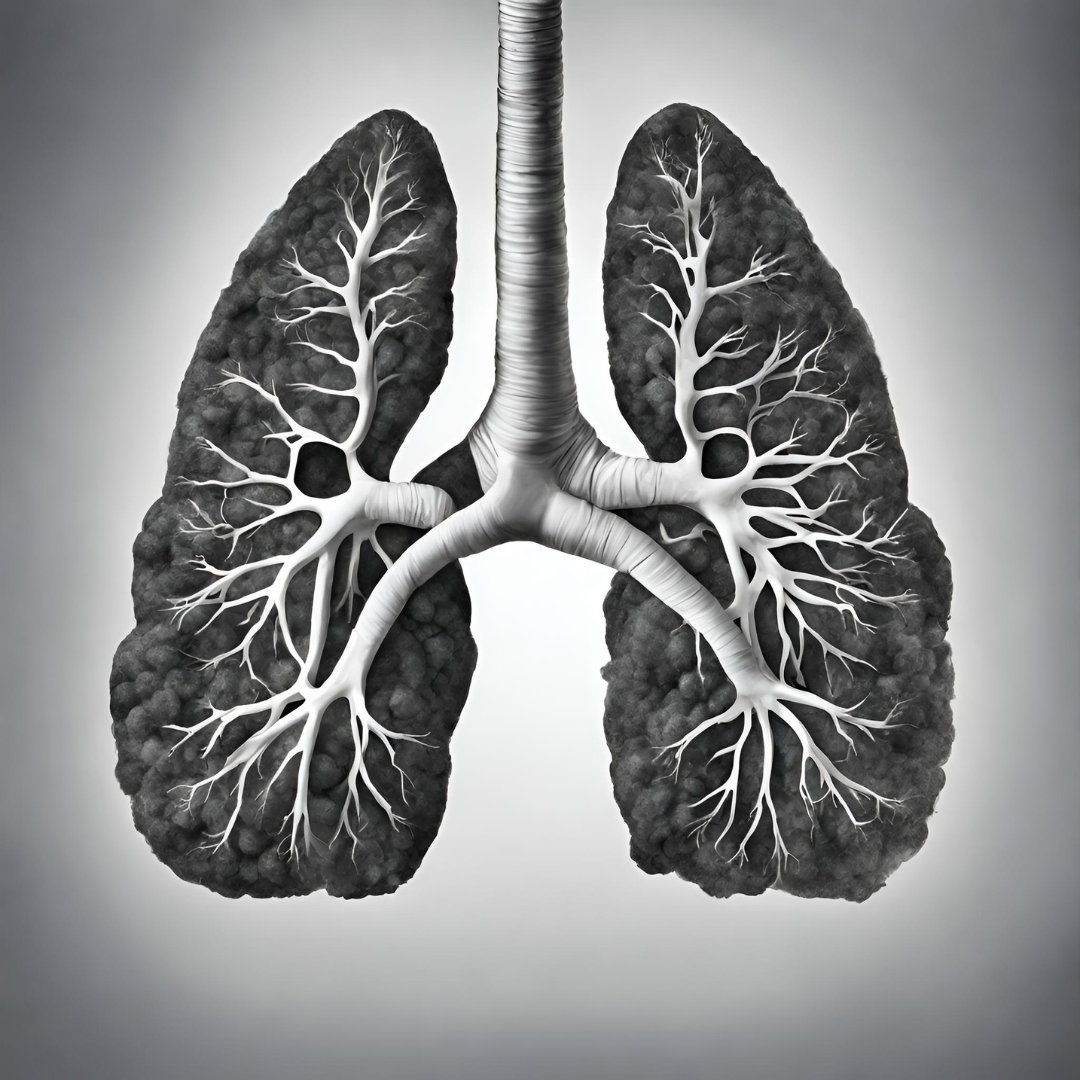 A picture is worth a thousand words. 🫁 Choose health, choose life - say no to smoking! 🚭 #TobaccoPrevention #HealthyLungs #SmokeFree