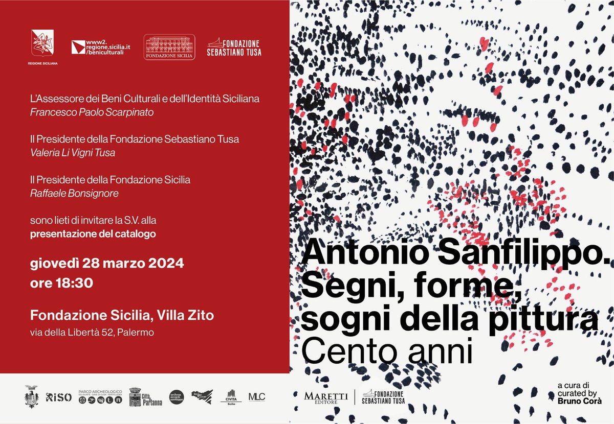 comunicalarte's tweet photo. Giovedi 28 Marzo ore 18,30
Palermo Villa Zito https://t.co/Sacvsz0VDg