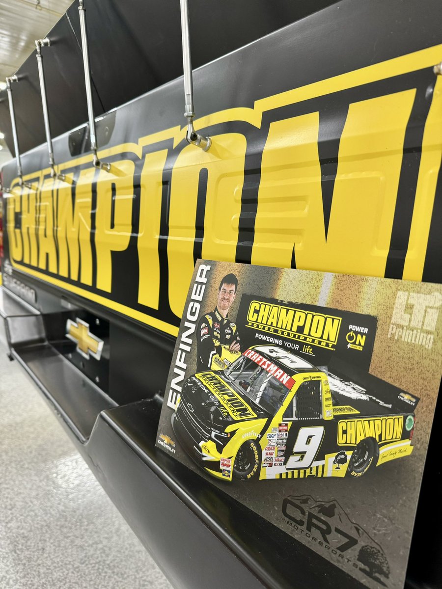 🚨2024 Hero Cards Now Available🚨 For any requests, please send a self-addressed stamped envelope to: CR7 Motorsports PO Box 65 Turnersburg, NC 28688 @GrantEnfinger | @ChampionPowerEQ