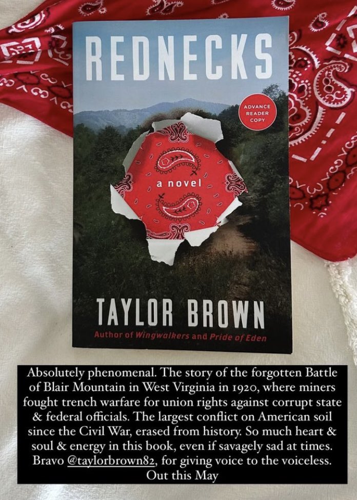 Thanks to Mickie Meinhardt of MD’s The Buzzed Word for this lovely review: “Absolutely phenomenal… So much heart & soul & energy in this book, even if savagely sad at times. Bravo @taylorbrown82 for giving voice to the voiceless. Out this May.”