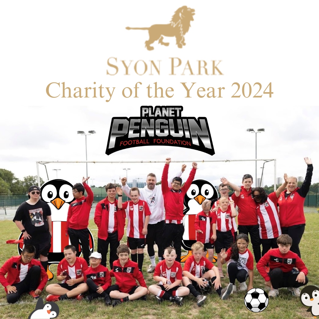 We are thrilled to be the Syon Park Charity of the Year for 2024 We will be working together throughout the year to raise awareness, funds and a lot of fun! To make a donation, please click the link below.👇 planetpenguinfootballfoundation.com/donations