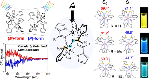 bhkenlo's tweet image. Unraveling the Remarkable Influence of Substituents on the Emission Variation and Circularly Polarized Luminescence of Dinuclear Aluminum Triple-Stranded Helicates | Inorganic Chemistry pubs.acs.org/doi/10.1021/ac… Ono and co-workers @InorgChem #aluminum #CPL #dimer #triple_stranded