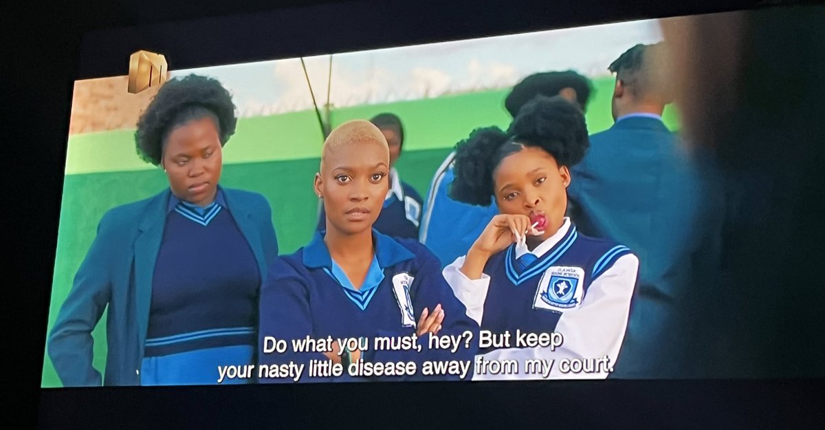 #ObstructionMzansi it kinda suits her playing a mean girl 😭😭😭