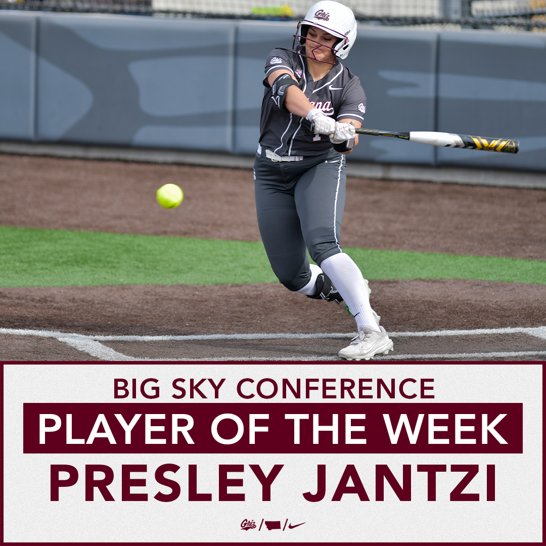 Big weekend for Montana. Big weekend for the Grizzlies’ leadoff hitter. Congratulations, Presley! The story: gogriz.com/news/2024/3/25…