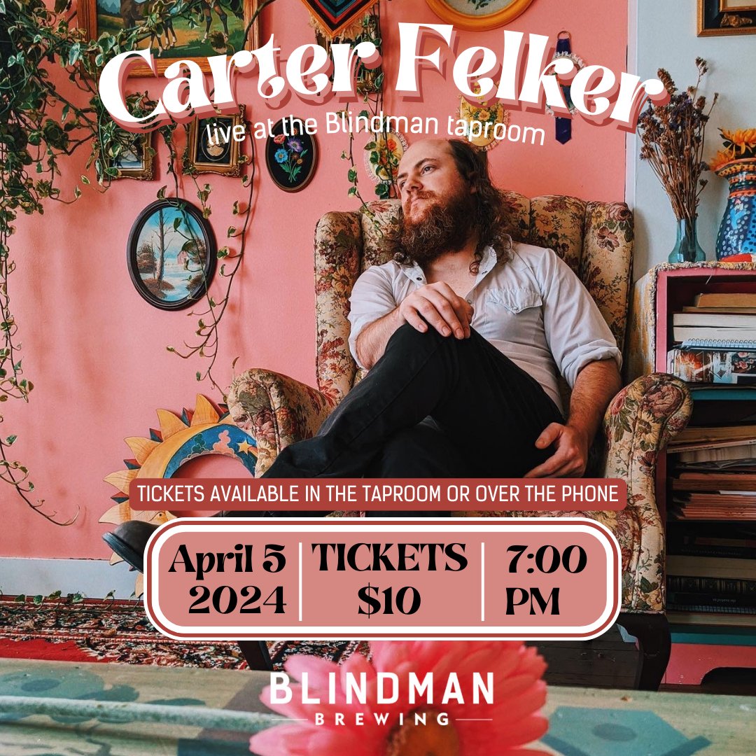 If you don't have your ticket for @carterfelker yet, get on it! Can't wait for another awesome show!