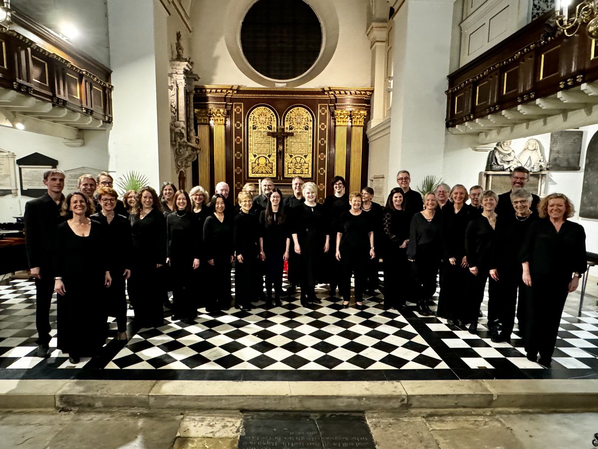 West London Chamber Choir (@wlchamberchoir) on Twitter photo and, of course, to our incredible director, <a href="/HilaryJCampbell/">Hilary Campbell</a> and fantastic pianist @ktunnicliffepiano 😍We can't wait for next term already 🎶
🎟 Our next concert will be on Saturday 13 July so save the date and keep an eye out for more info! 👀 (2/2) and, of course, to our incredible director, <a href="/HilaryJCampbell/">Hilary Campbell</a> and fantastic pianist @ktunnicliffepiano 😍We can't wait for next term already 🎶
🎟 Our next concert will be on Saturday 13 July so save the date and keep an eye out for more info! 👀 (2/2)