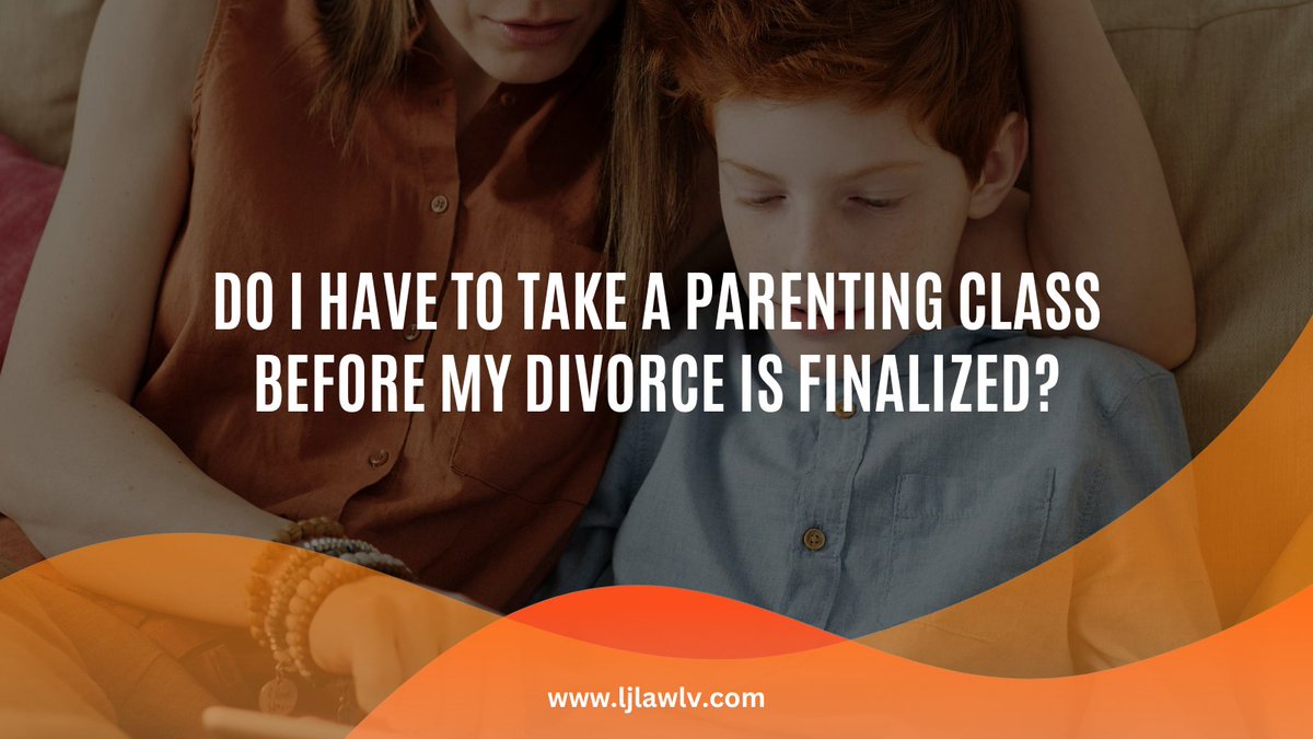 In many jurisdictions, taking a parenting class before finalizing a divorce is a requirement.

#Nevadalaw #Familylaw #CoParentingEducation #DivorcePreparation #ParentingClasses #FamilyTransition #HealthyCoParenting #DivorceSupport #ChildCentricDivorce #ParentingAfterDivorce