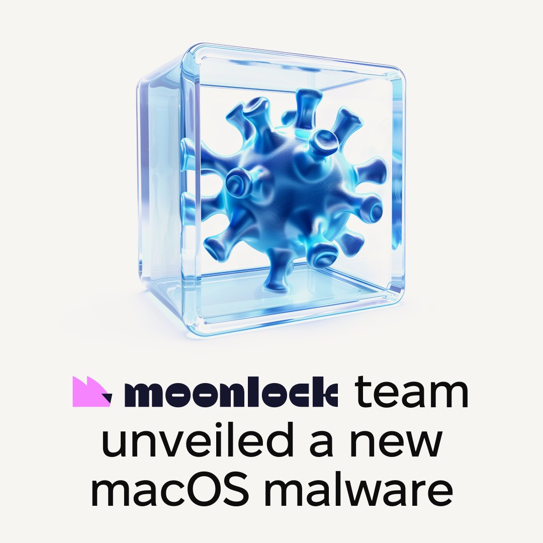 Malware Alert by @moonlock_lab 🚨 Security experts at @moonlock_com , a division of MacPaw, have uncovered a new macOS malware: 'Empire Transfer'. Masquerading as a legitimate app, it covertly gathers personal data like passwords, contacts, cookies. 📖: 9to5mac.com/2024/02/29/sec…