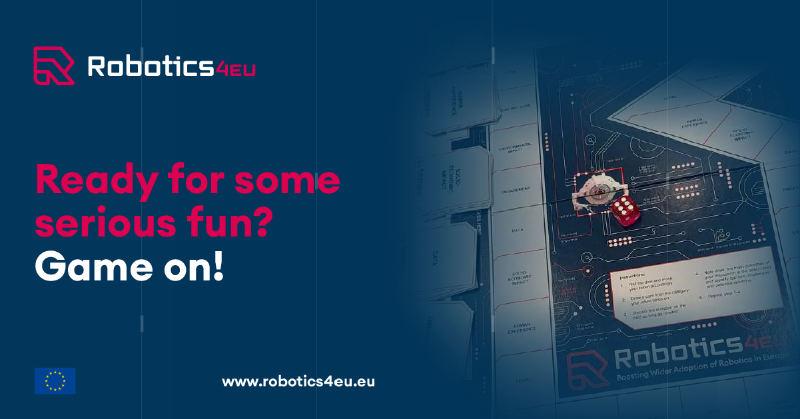 Robotics4EU's tweet photo. Presenting #TALKaBOTit, the board game you didn't even know you were looking for! 🎲
It's a fun, interactive way to explore #ResponsibleRobotics, perfect for 4–8 players. Best part? It's free!
Thanks to our partner, @teknologiraadet, for developing this game. 💡
