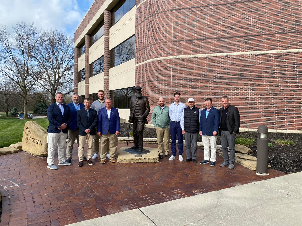 GCSAA's First Green and Workforce Development Task Group is in town today discussing ways to grow and improve <a href="/TheFirstGreen/">First Green</a> and ideas for encouraging new audiences to join the profession. Thanks for your service!