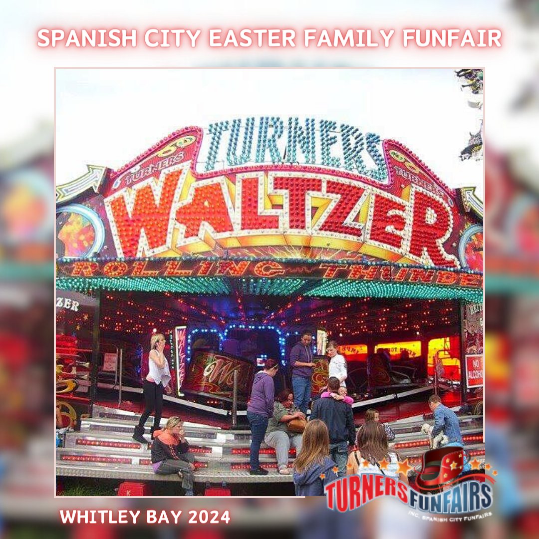 Celebrate Easter with us at the Spanish City Easter Family Funfair in Whitley Bay! Don't miss the chance to experience the excitement of the Waltzers and the thrill of The Void. 🎡😱 #Easter #WhitleyBay bit.ly/turnerstickets