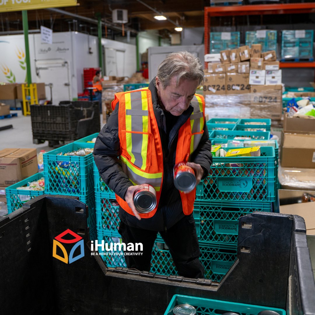 SOUL KITCHEN is the ❤️of all of our services at iHuman as the meals we serve address both the physical & emotional needs of our youth. Our partnership with Edmonton's Food Bank exemplifies the power of local organizations working together to address the needs of our community.