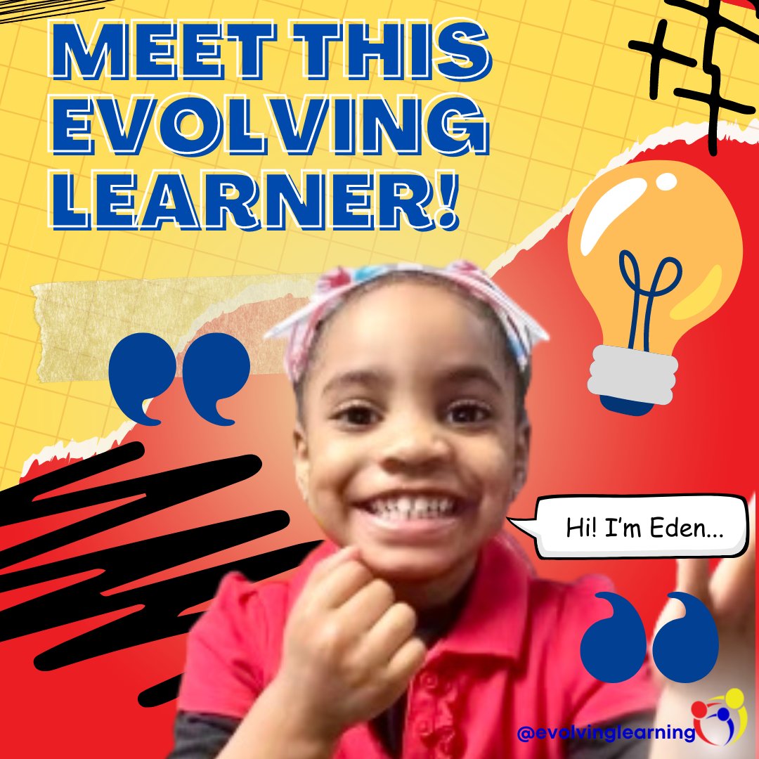 EvolvingAcademy's tweet image. 🌟 Meet our remarkable Evolving Learner Spotlight! 📚✨

👩🏽Teacher Remark: &quot;Eden is an amazing 2-year-old. She is never letting anything hold her back!&quot; 
🎨Favorite Color: Pink
🧭 Favorite Activity at ELA: Music 🎶 and Movement💃🏽

#EvolvingLearner #StudentSpotlight  #Atlanta