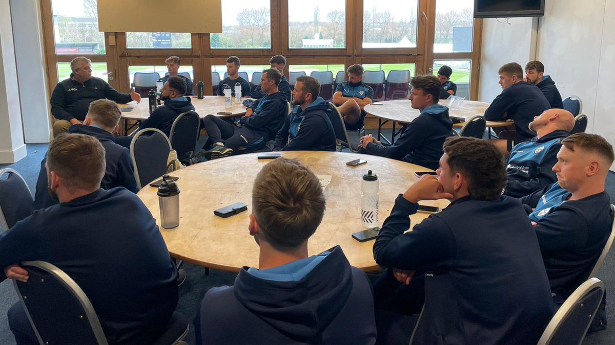 A really engaging pre-season meeting with @DerbyshireCCC. Lovely to see PCA Vice Chair @AnujDal too 👊