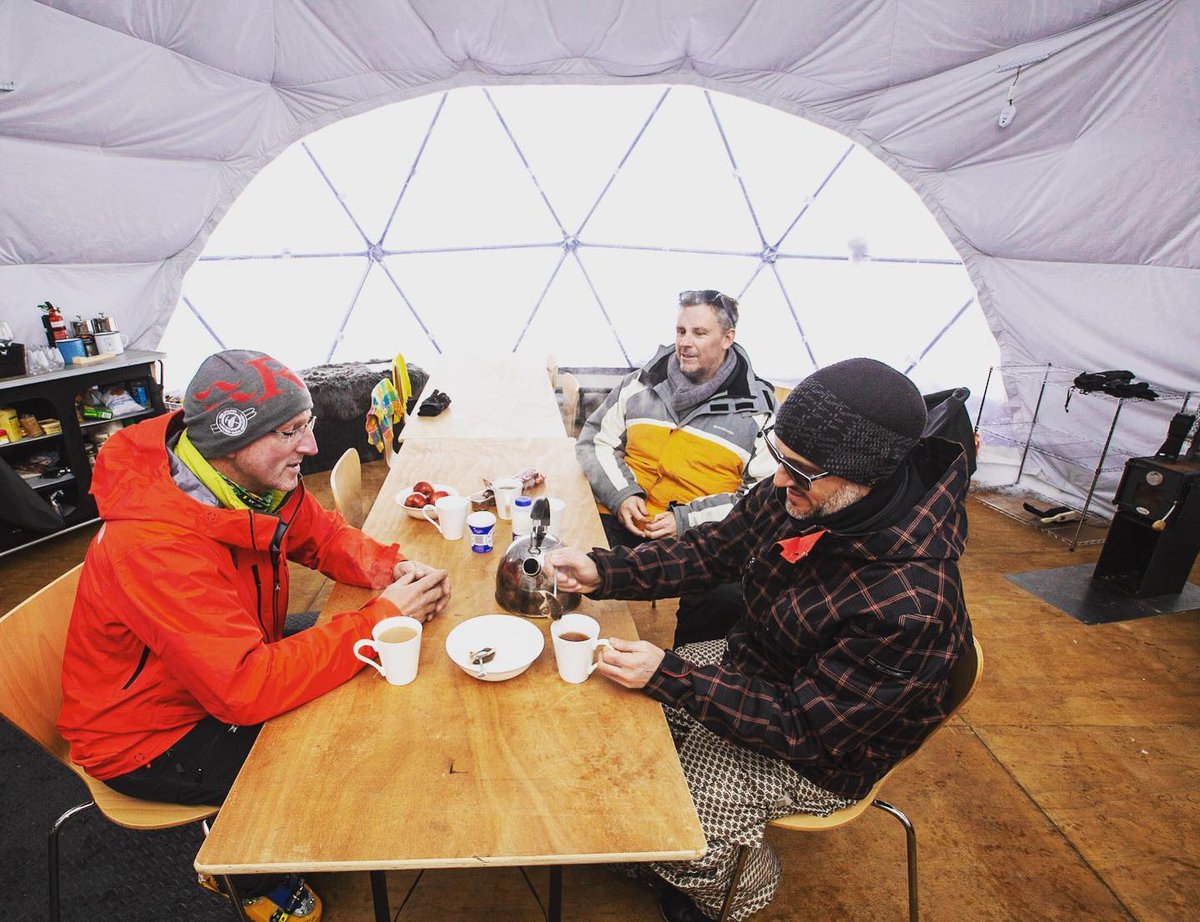 Sturdier than a 4 season tent and more aerodynamic than a house with right angles, a dome can handle both high wind and snow loads.

#firsttrackswanaka #wintertent #dometent #winterglamping #glamping #glampingtent #glampingdome #glampinglife