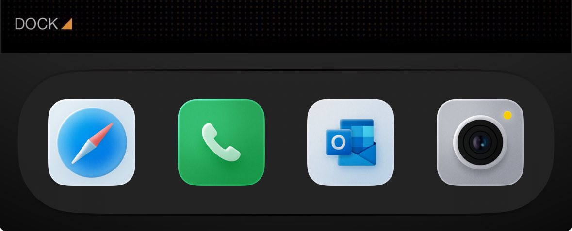 ITRecords38's tweet photo. Clean dock 😉

#dock #wallpaper #visionios #france #iphone15pro #apple #community https://t.co/5lwGUKieJT