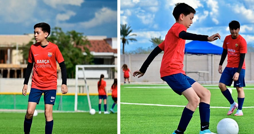 El navojoense Daniel Gómez, de 15 años, representará a México en la Barça Academy World Cup del club español

#Navojoa #Deporte #México #BarçaAcademyWorldCup #Internacional #FyP #Reciente #Sonora