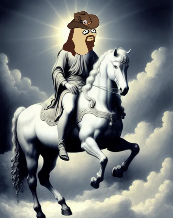 BorrachoFuerte's tweet photo. @cyberplain No bueno! At least $YISUS is coming back on Easter https://t.co/BKwdmJspL8