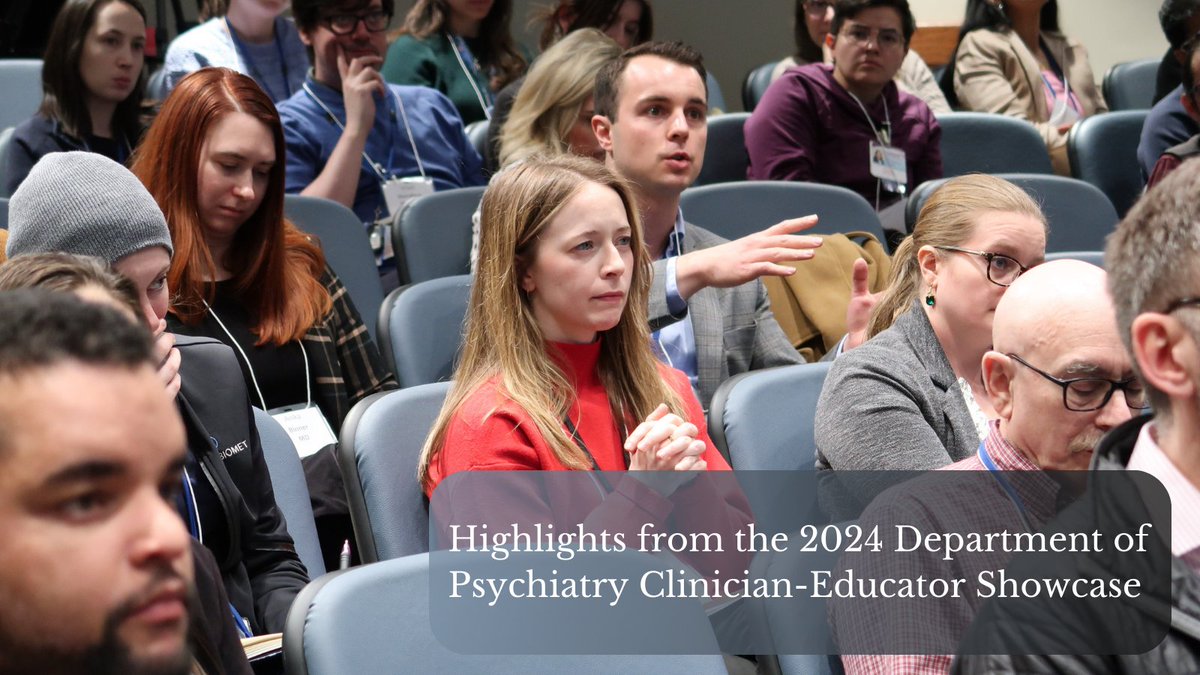 Last week our clinician-educators got together for the annual Clinician-Educator Showcase. We're pleased to share a recap and some photos! --> bit.ly/3vhxKSl