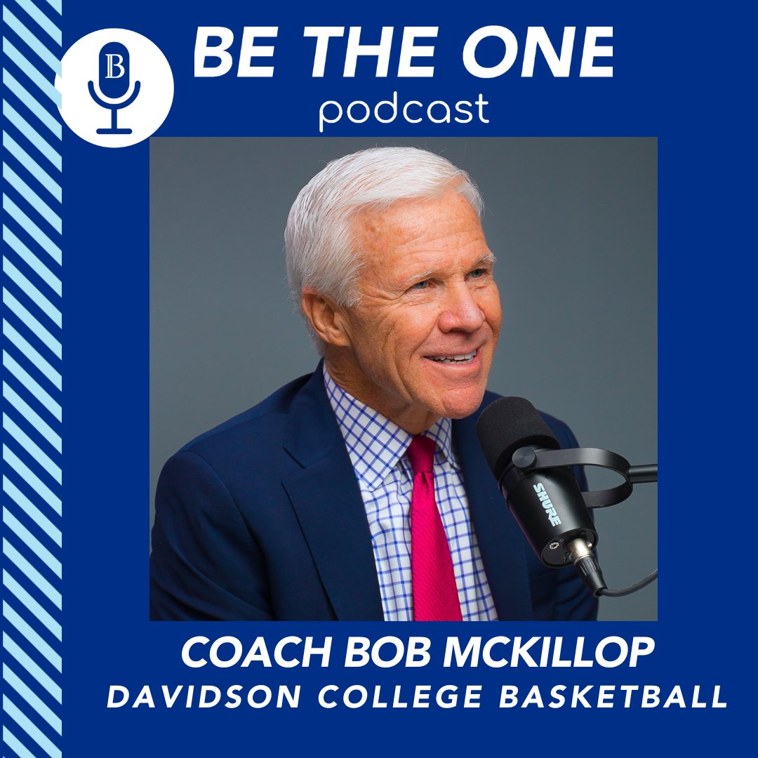 New episode out with legendary basketball coach, Bob McKillop! Listen wherever you listen to podcasts or watch on Cougar Live! 💙 youtu.be/i4oi4lY63Rc?si… #BeTheOnePodcast #WhyBrookstone