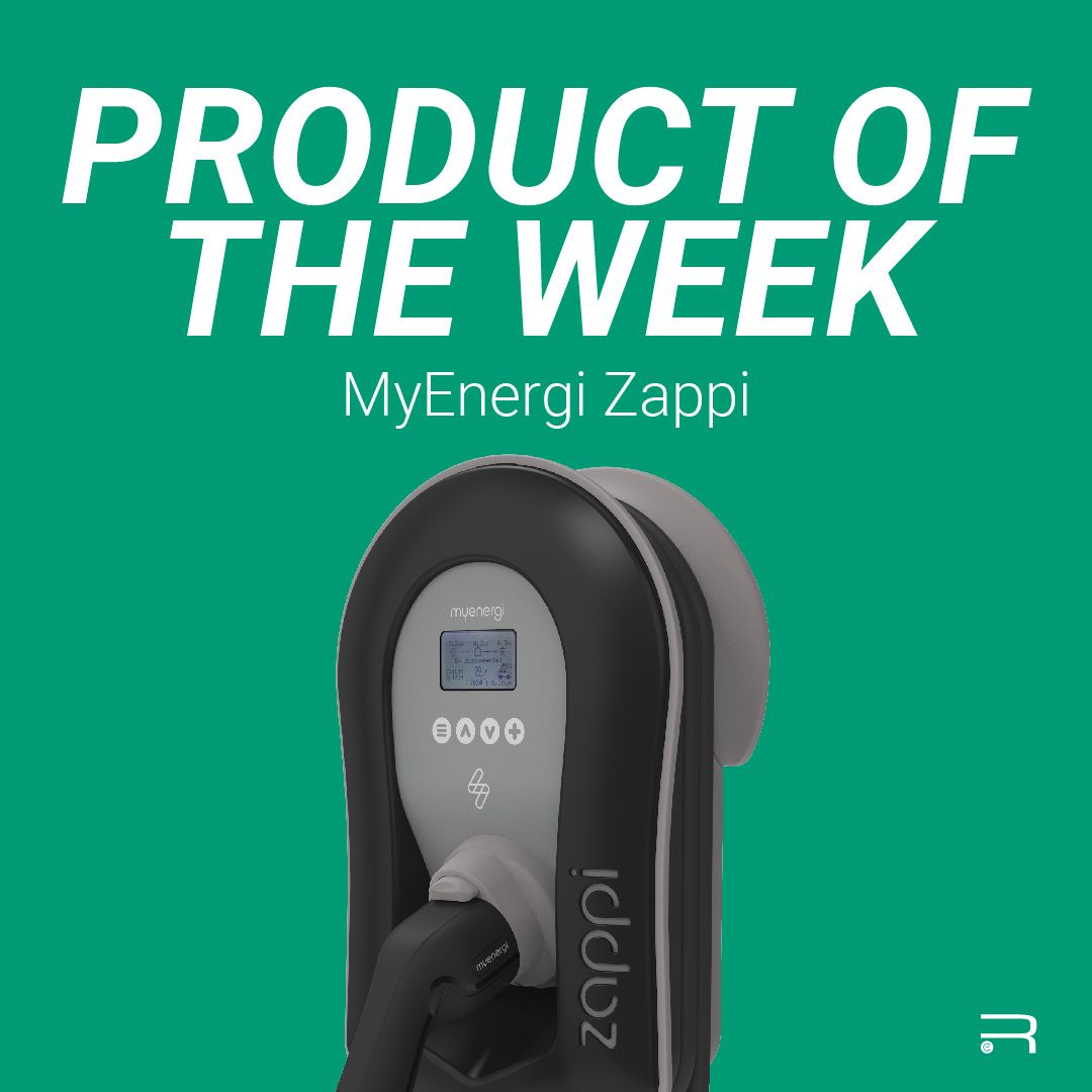 Check out the @myenergiuk Zappi EV Charger, our Product of the Week!🔌 Did you know the latest model now features built-in WiFi and Ethernet, so no need for a separate hub? Order now: bit.ly/3vEYko4 #Replenishh #EVCharger #EVChargingInstaller #myenergi #EVs #Sparkys