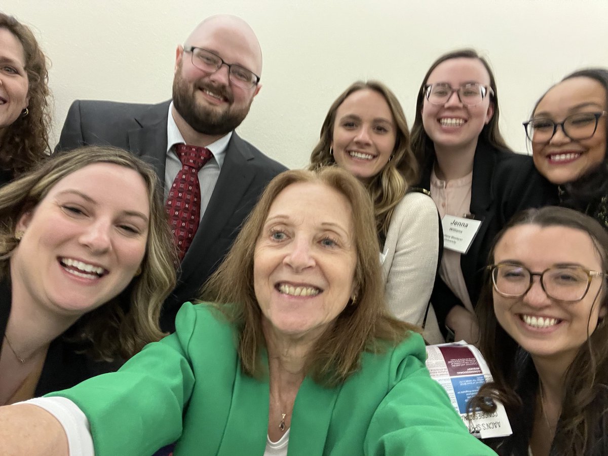 IUSON and Purdue at Hill Day in Washington advocating for health policy. #ascnadvocate